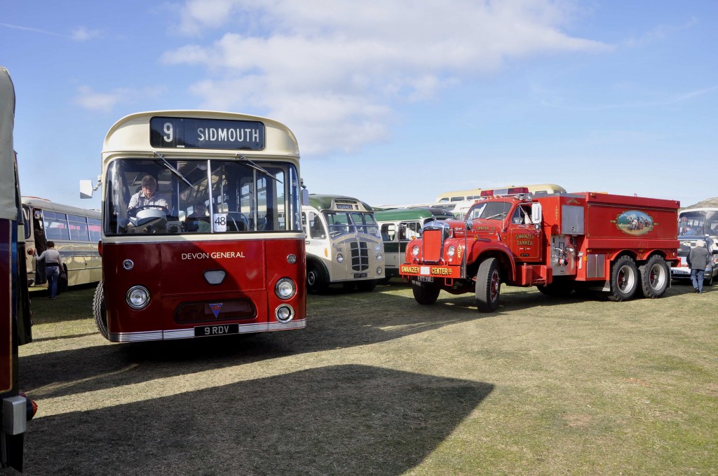 Ready to go in Bodafon Field with US Mack Fire Truck