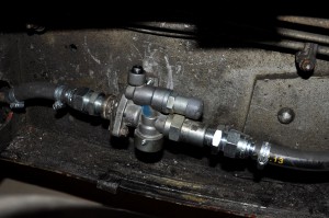 The shiny new valve - it woks!