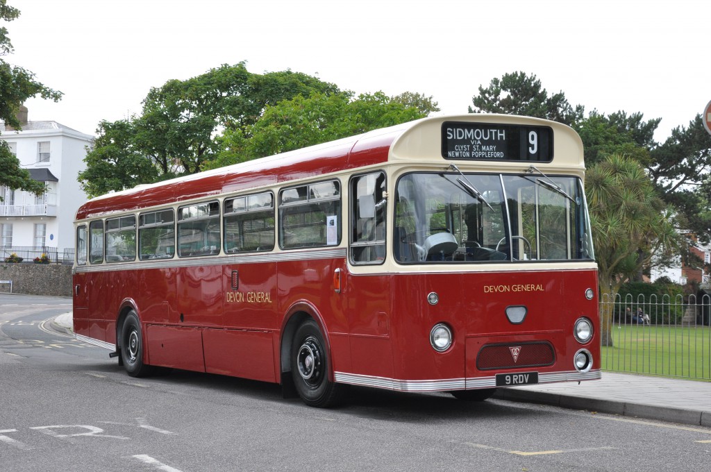 At Sidmouth turning circle - the end of the 9 route